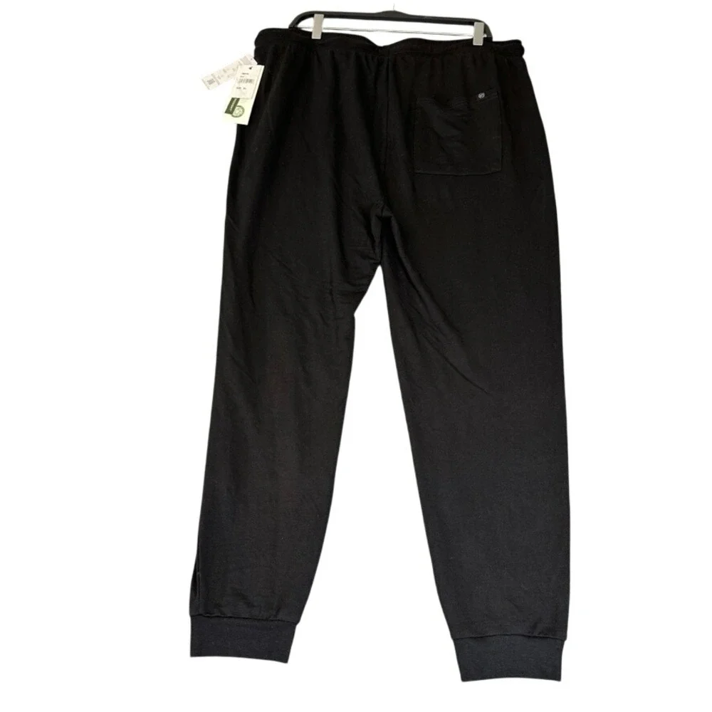 NWT Threads 4 Thought Pierce French Terry Lounge Joggers Black XL Tencel Stitch